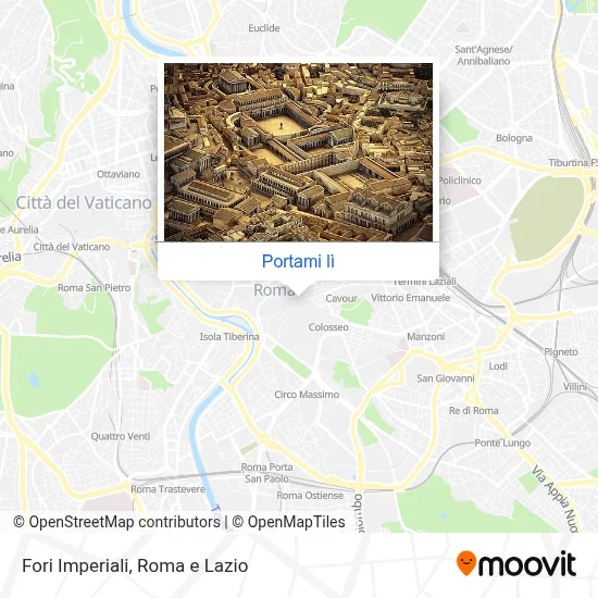 Mappa Fori Imperiali