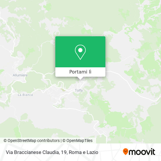 Mappa Via Braccianese Claudia, 19
