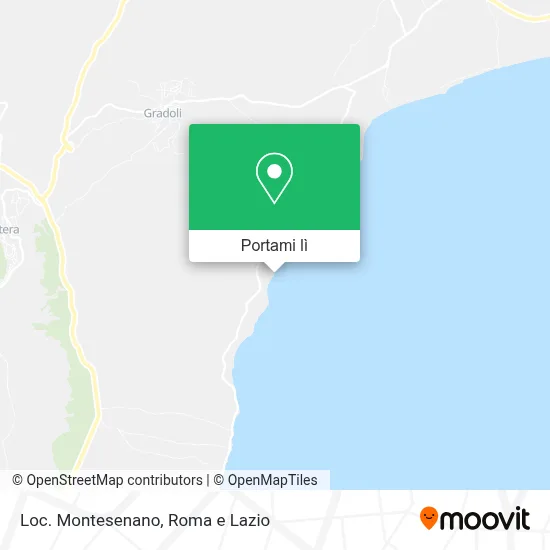 Mappa Loc. Montesenano
