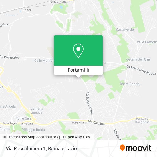 Mappa Via Roccalumera 1