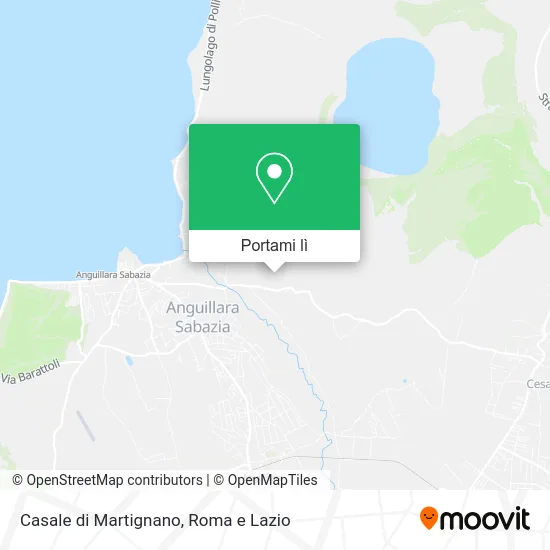 Mappa Casale di Martignano