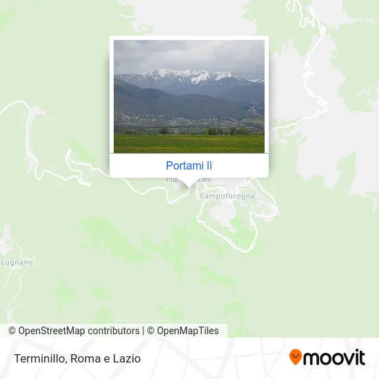Mappa Terminillo