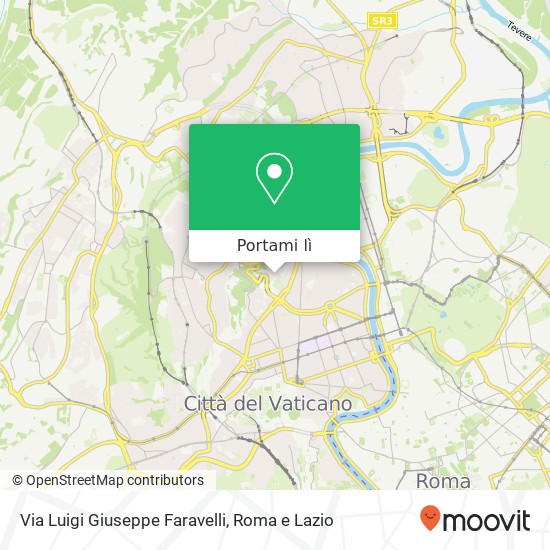 Mappa Via Luigi Giuseppe Faravelli