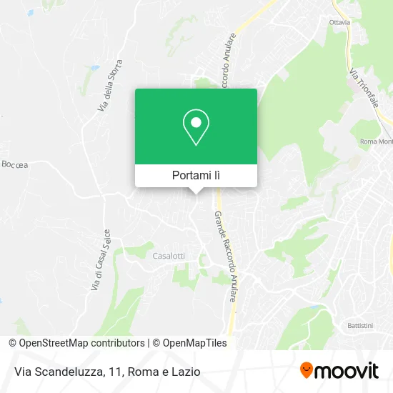 Mappa Via Scandeluzza, 11