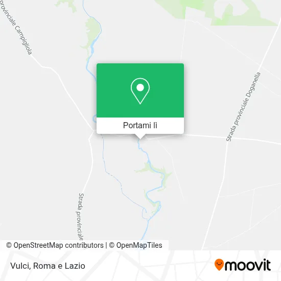 Mappa Vulci