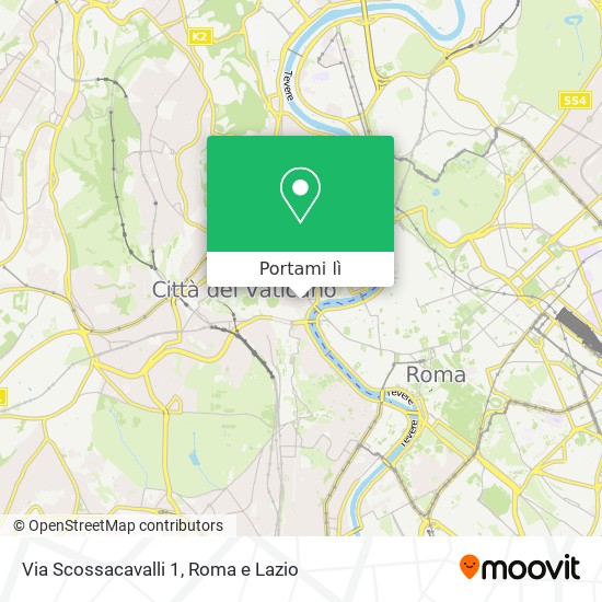 Mappa Via Scossacavalli 1