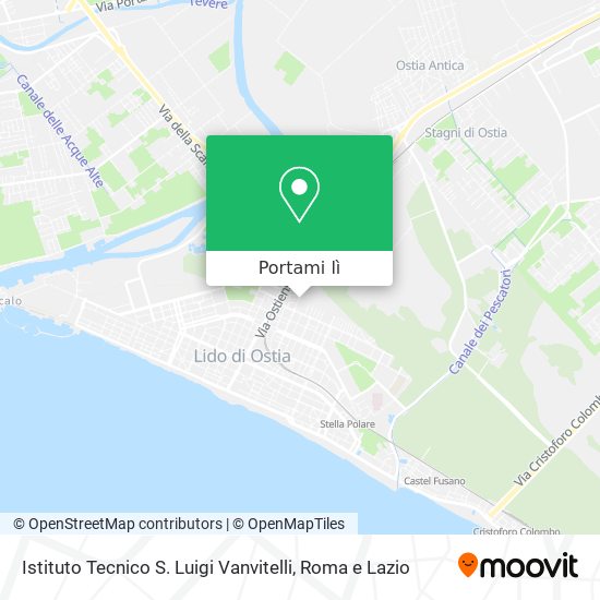 Mappa Istituto Tecnico S. Luigi Vanvitelli