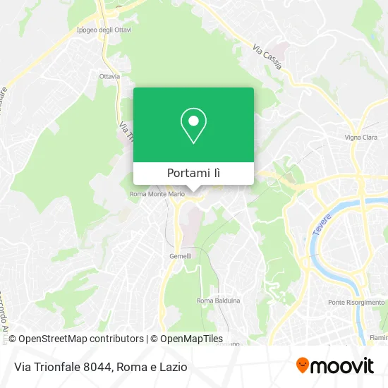 Mappa Via Trionfale 8044
