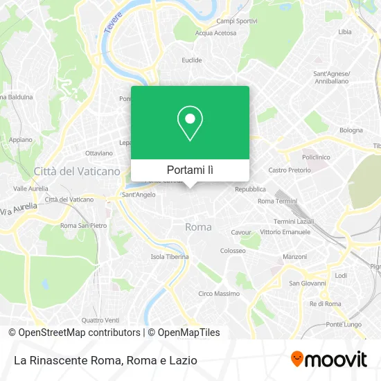 Mappa La Rinascente Roma