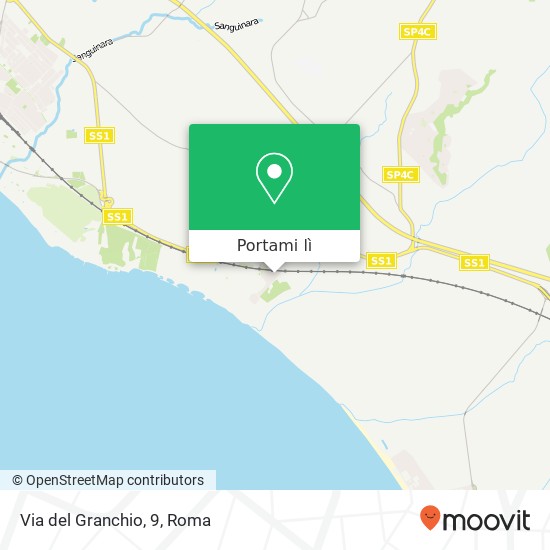 Mappa Via del Granchio, 9