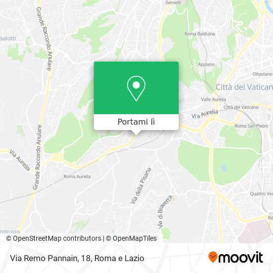 Mappa Via Remo Pannain, 18