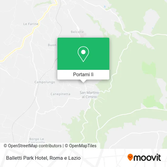 Mappa Balletti Park Hotel