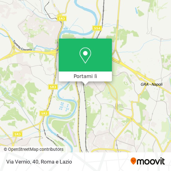 Mappa Via Vernio, 40