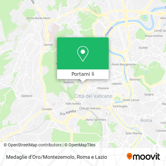Mappa Medaglie d'Oro/Montezemolo