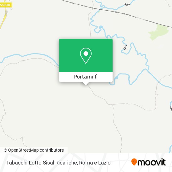 Mappa Tabacchi Lotto Sisal Ricariche