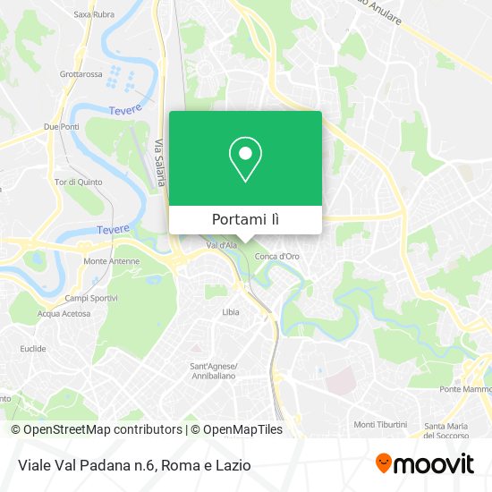 Mappa Viale Val Padana n.6