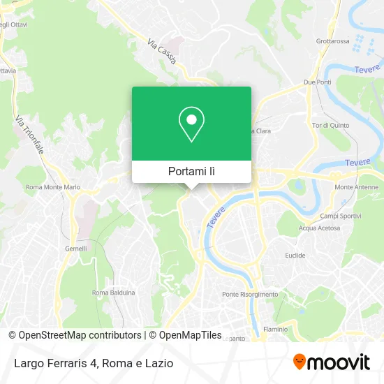 Mappa Largo Ferraris 4