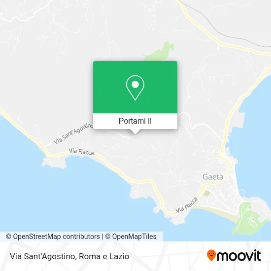 Mappa Via Sant'Agostino