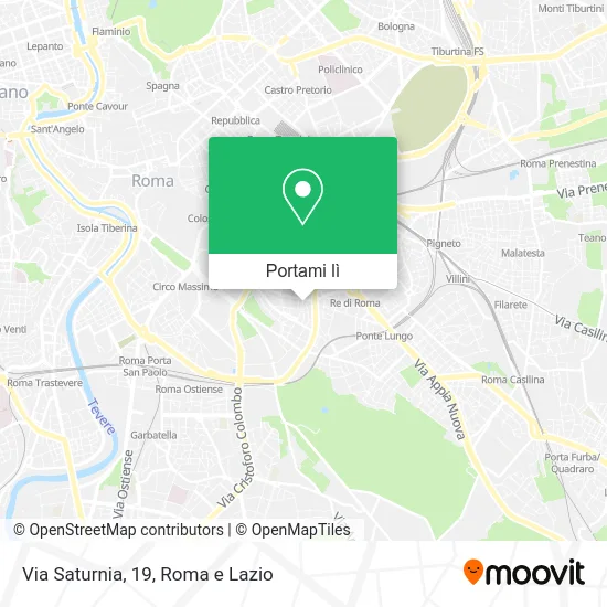 Mappa Via Saturnia, 19