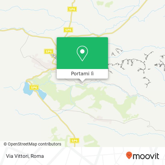 Mappa Via Vittori