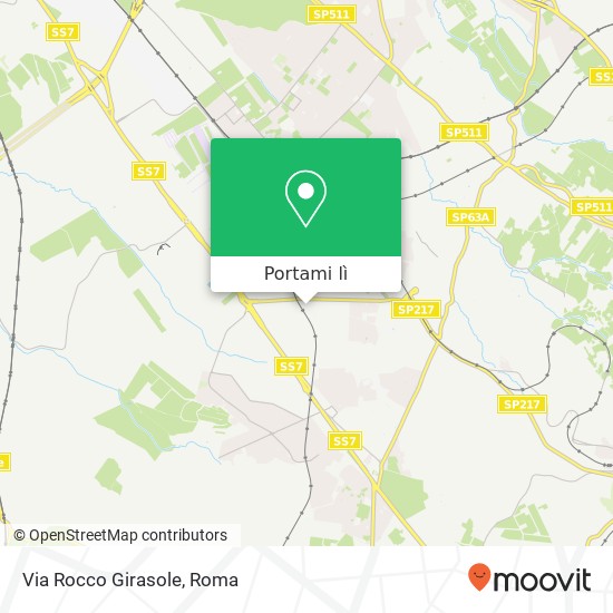 Mappa Via Rocco Girasole