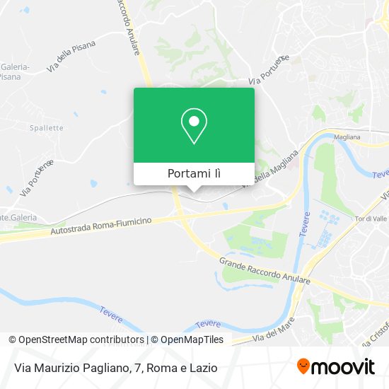 Mappa Via Maurizio Pagliano, 7
