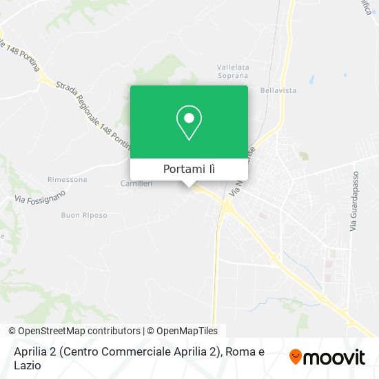 Mappa Aprilia 2 (Centro Commerciale Aprilia 2)