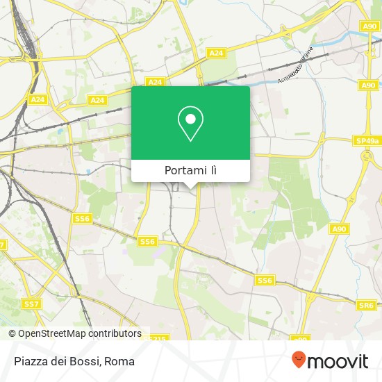 Mappa Piazza dei Bossi