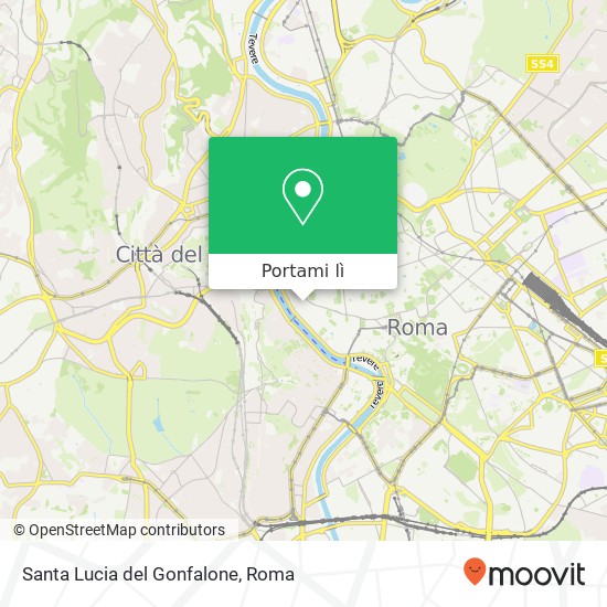 Mappa Santa Lucia del Gonfalone