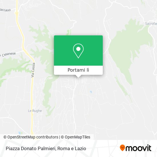 Mappa Piazza Donato Palmieri