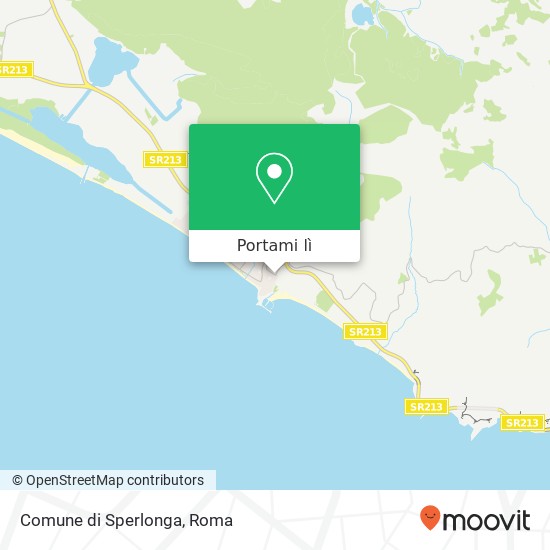 Mappa Comune di Sperlonga