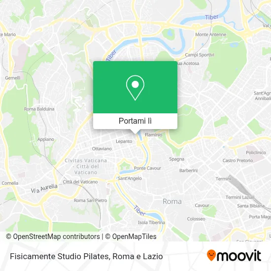 Mappa Fisicamente Studio Pilates