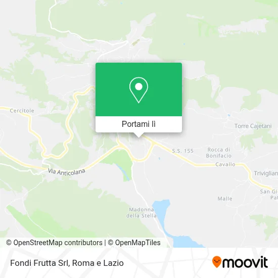 Mappa Fondi Frutta Srl