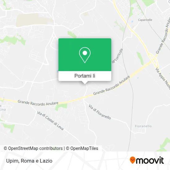 Mappa Upim