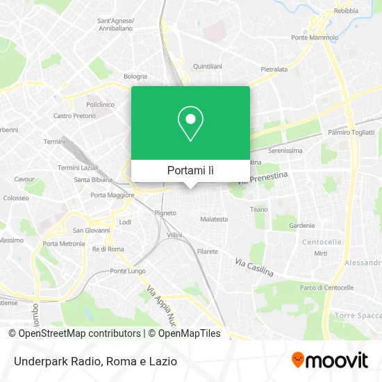 Mappa Underpark Radio
