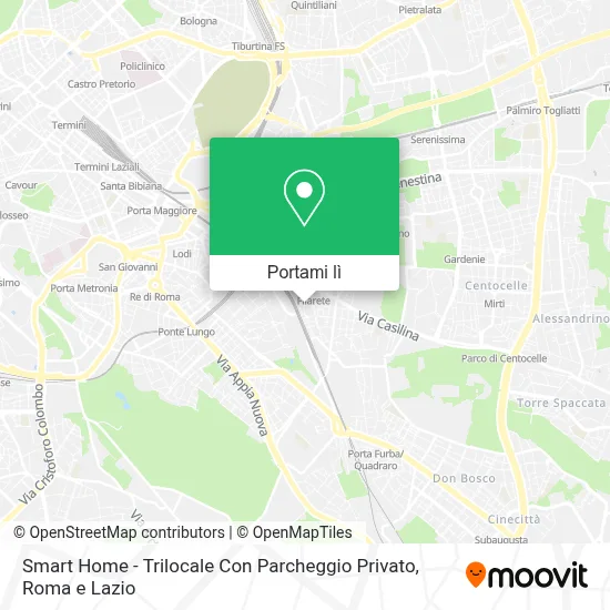 Mappa Smart Home - Trilocale Con Parcheggio Privato