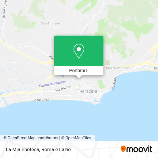 Mappa La Mia Enoteca