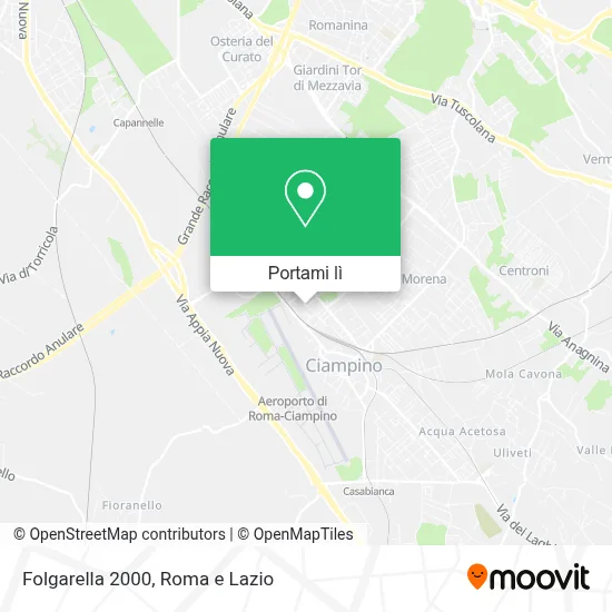 Mappa Folgarella 2000