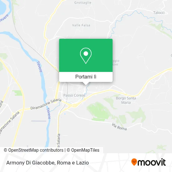 Mappa Armony Di Giacobbe