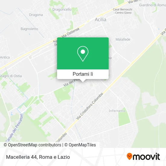 Mappa Macelleria 44