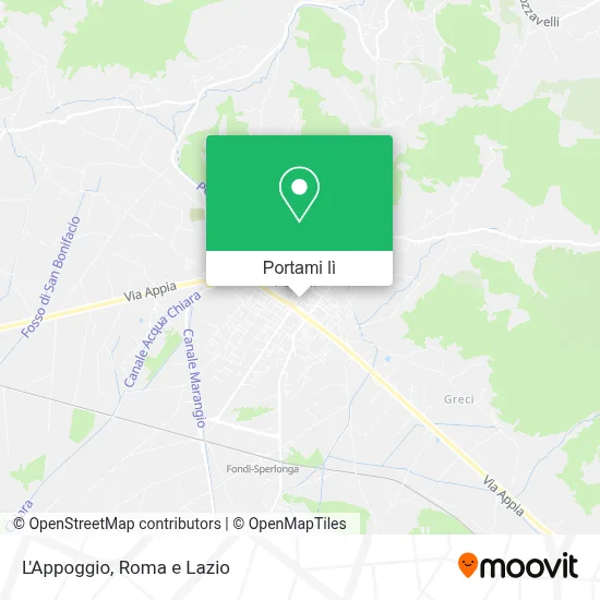 Mappa L'Appoggio