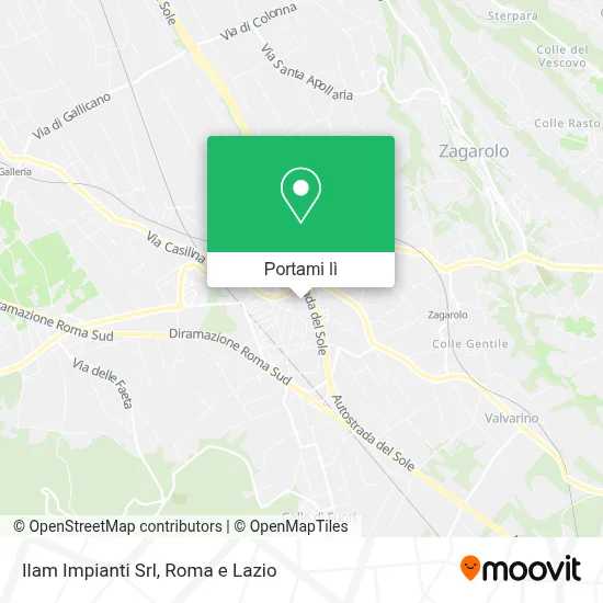 Mappa Ilam Impianti Srl