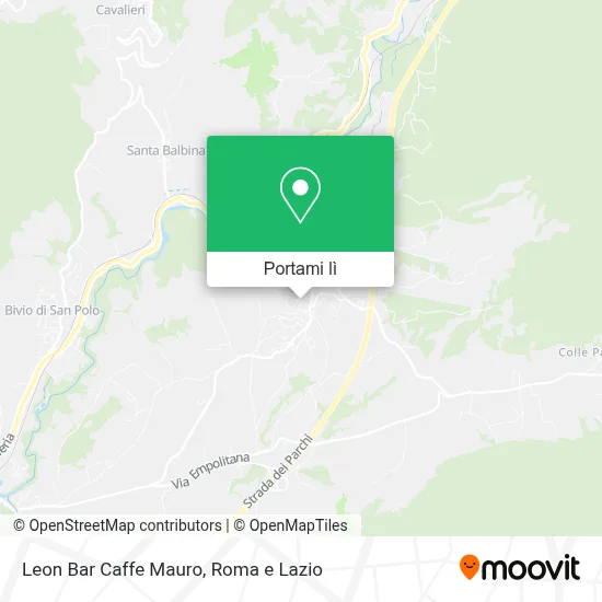 Mappa Leon Bar Caffe Mauro