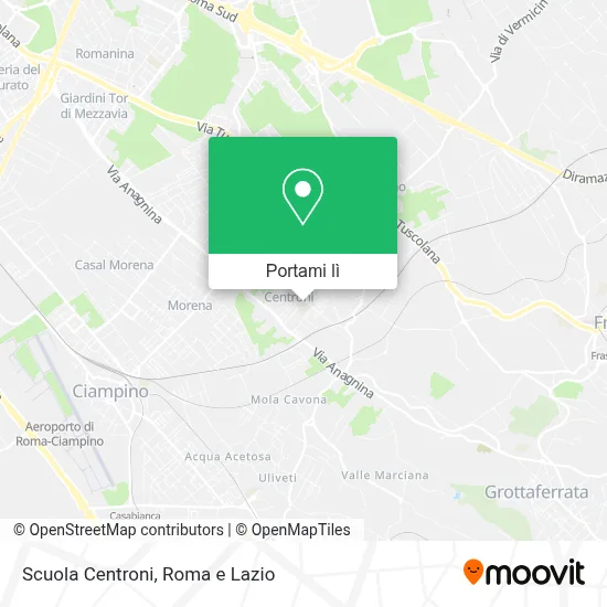 Mappa Scuola Centroni