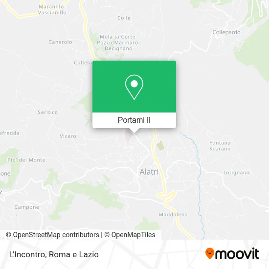 Mappa L'Incontro