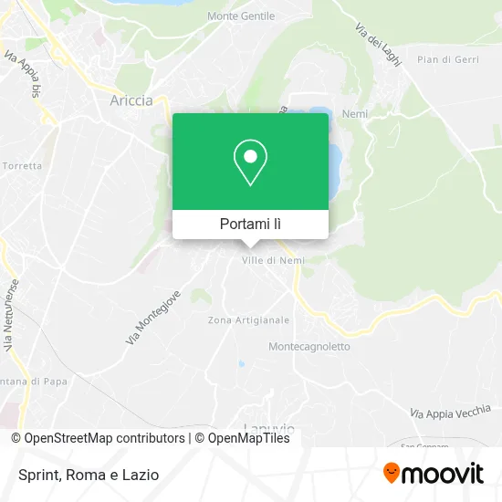 Mappa Sprint