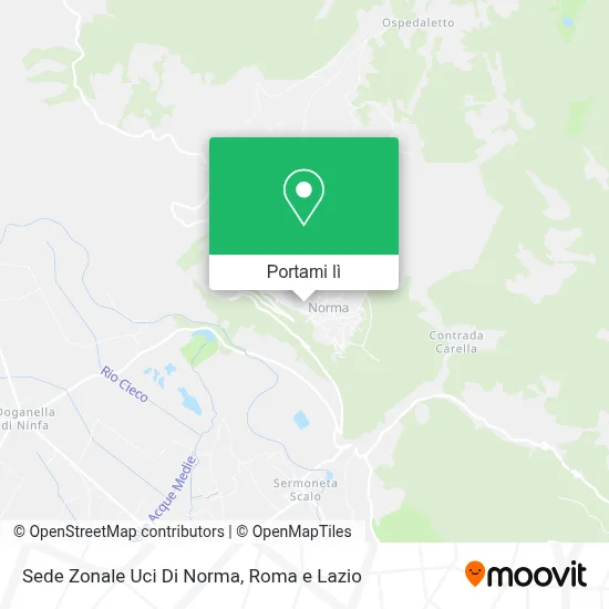 Mappa Sede Zonale Uci Di Norma