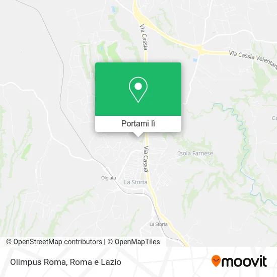 Mappa Olimpus Roma
