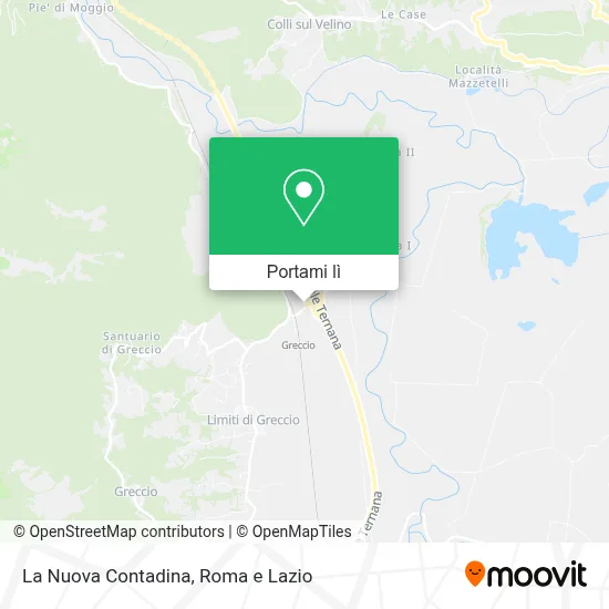 Mappa La Nuova Contadina
