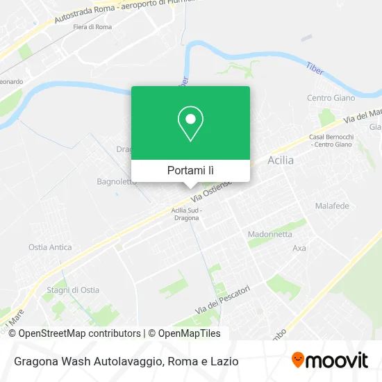 Mappa Gragona Wash Autolavaggio